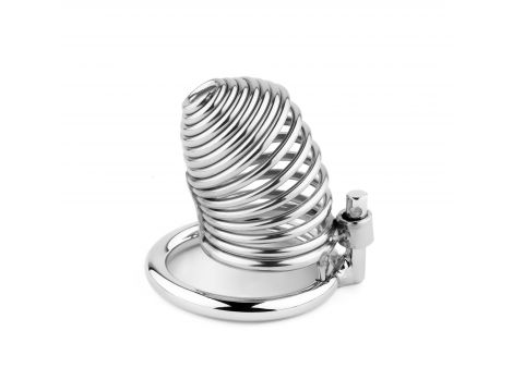Stalowa spiralna klatka na penisa B Series HeavyFun 7,7 cm - 4