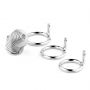 Stalowa spiralna klatka na penisa B Series HeavyFun 7,7 cm - 8