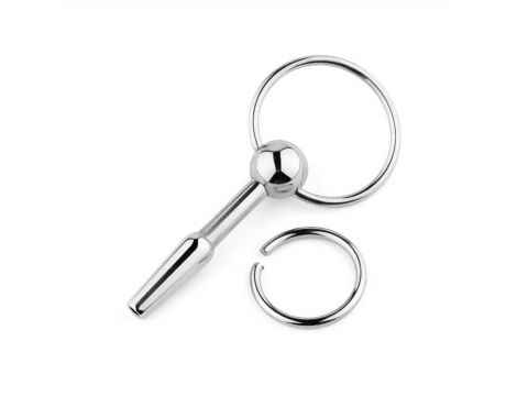 Stalowy plug do cewki z otworem B Series HeavyFun - 2