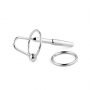 Metalowy plug do cewki ze stali nierdzewnej z pierścieniem 8 cm - 4