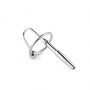 Metalowy plug do cewki ze stali nierdzewnej z pierścieniem 8 cm - 6