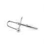 Metalowy plug do cewki z pierścieniem stal nierdzewna 8 cm HeavyFun - 5