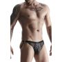 Jockstrap męski wetlook z otwartym tyłem Regnes Fetish Planet czarny S - 6