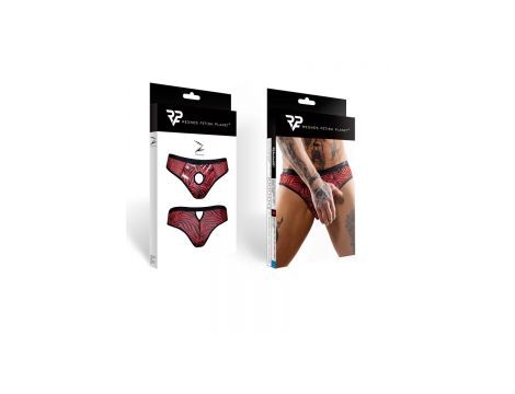 Majtki brazyliany z otworem - XL - 5