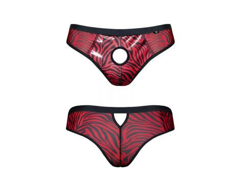 Majtki brazyliany z otworem - XXL - 4