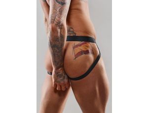 Majtki jockstrap Regnes Fetish Planet tiul zebra S
