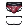 Majtki jockstrap Regnes Fetish Planet tiul zebra S - 4