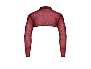 Krótki top, z długimi rękawami - XXL