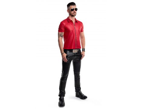 RMMauricio001 - red polo - S - 2