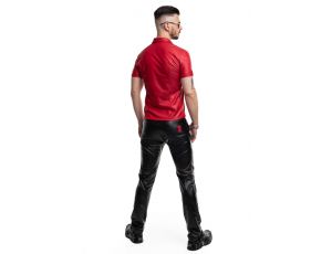 RMMauricio001 - red polo - XL