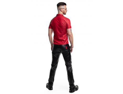 RMMauricio001 - red polo - XL