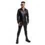 Koszula wetlook Regnes Fetish Planet RMPasquale001 czarna XL - 6