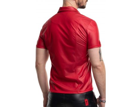 RMSerafino001 - red polo - M - 4