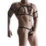 Męski komplet z gumy Regnes Fetish Planet czarny XXL XXXL - 13
