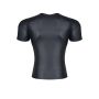 Męski t-shirt z wetlooka w serek Regnes Fetish Planet XL - 6