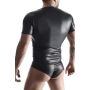 męski t-shirt z wetlooka w serek XXL - 4
