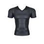 męski t-shirt z wetlooka w serek XXL - 5