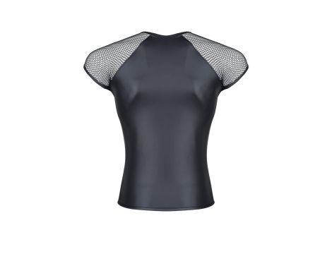 męski t-shirt z wetlooka z rękawem z elastycznej siatki XXL - 3
