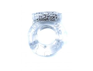 Pierścień-Vibrating CockRing Clear
