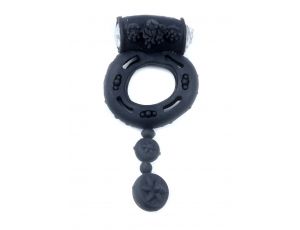 Pierścień-Vibrating CockRing Black