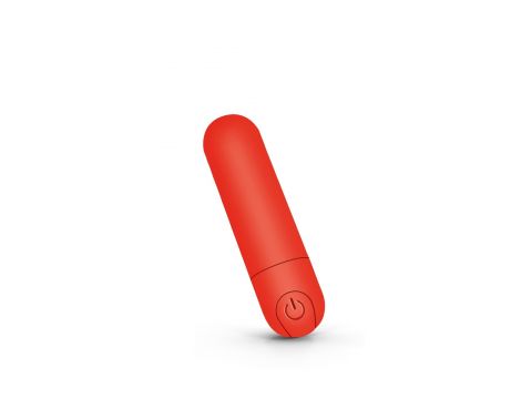 Zestaw mini pocisk wibrujący Intt USB 10 funkcji truskawka - 2