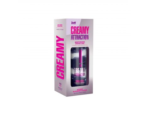 Krem żel jeżynowy do pocałunków i masażu Intt Creamy Attraction - 2