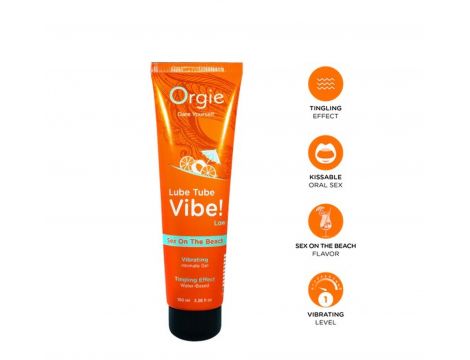 Wodny żel intymny Orgie wibrujący smak Sex On The Beach 100ml - 3