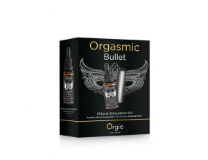 Zestaw Orgie Orgasmic Bullet mini wibrator 10 trybów z żelem
