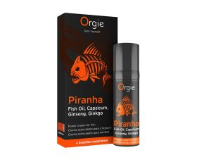 Krem rozgrzewający Piranha Power Orgie 15 ml