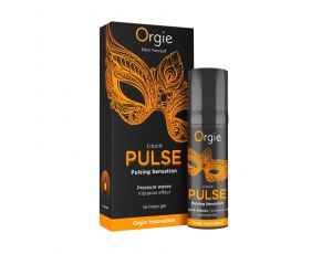 Żel stymulujący pulsujący Orgie karmelowy chłodzący 15 ml