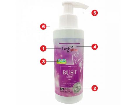 Żel ujędrniający biust Bust Stim LoveStim 150 ml