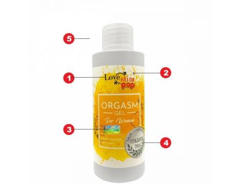Lovestim Pop Orgasm Gel for women 150 ml