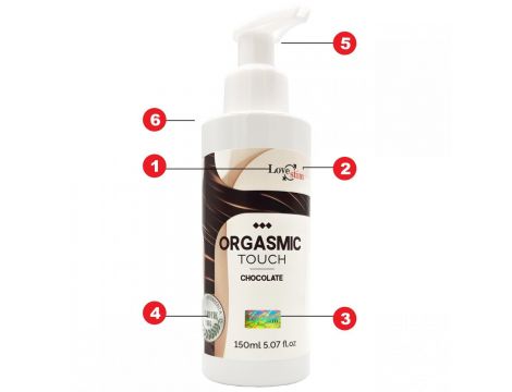 Olejek- ORGASMIC TOUCH CHOCOLATE 150 ml - 2