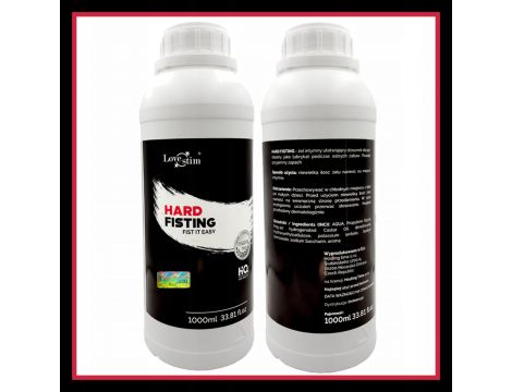 Żel do fistingu LoveStim 1000 ml - 4