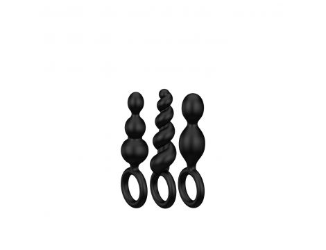 Zestaw korków analnych Satisfyer Booty Call silikonowy 3 szt - 3