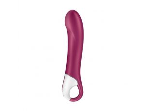 Wibrator punktu G Satisfyer Big Heat ogrzewany silikonowy 22 cm