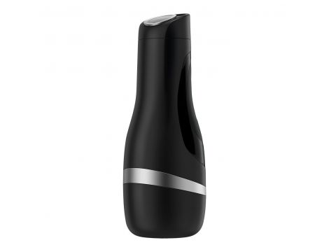Masturbator Satisfyer Men Classic Cyberskin srebrny 25 cm