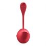 Jajko wibrujące Satisfyer Shiny Petal czerwone z aplikacją - 5