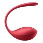 Jajko wibrujące Satisfyer Shiny Petal czerwone z aplikacją - 7