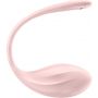 Jajko wibrujące prążkowane Satisfyer Ribbed Petal różowe USB z aplikacją - 8