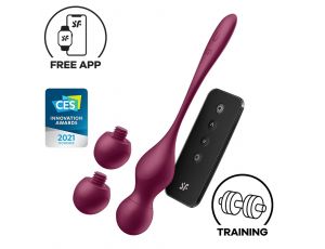 Wibrujące kulki Satisfyer Love Birds Vary z aplikacją i pilotem