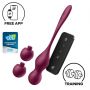 Wibrujące kulki Satisfyer Love Birds Vary z aplikacją i pilotem - 2