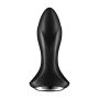 Wibrujący rotacyjny korek analny Satisfyer Plug 1 Connect App czarny - 5