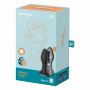 Silikonowy korek analny wibrujący rotacyjny Satisfyer 2 Connect App czarny - 2