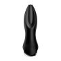 Silikonowy korek analny wibrujący rotacyjny Satisfyer 2 Connect App czarny - 4