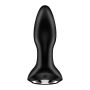 Silikonowy korek analny wibrujący rotacyjny Satisfyer 2 Connect App czarny - 6