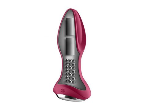 Korek analny wibrujący Satisfyer Rotator Plug 2 Connect App fioletowy - 2