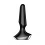 Wibrujący korek analny silikonowy Satisfyer Plugilicious 2 czarny - 2