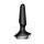 Wibrujący korek analny silikonowy Satisfyer Plugilicious 2 czarny