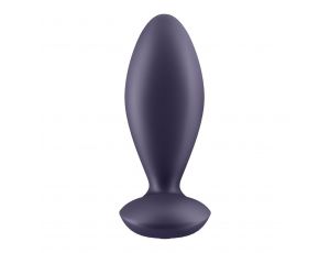Wibrujący korek analny silikonowy Satisfyer Power Plug USB Bluetooth